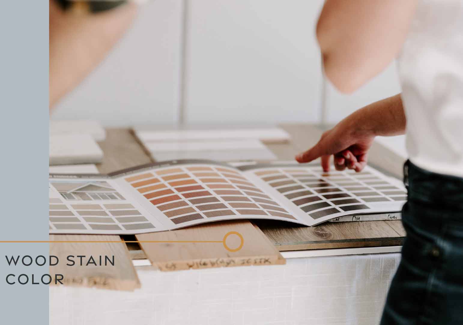 wood stain color